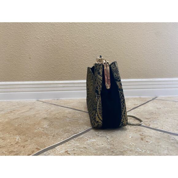 Elaine Turner Women's Purse Black/gold - Picture 7 of 8